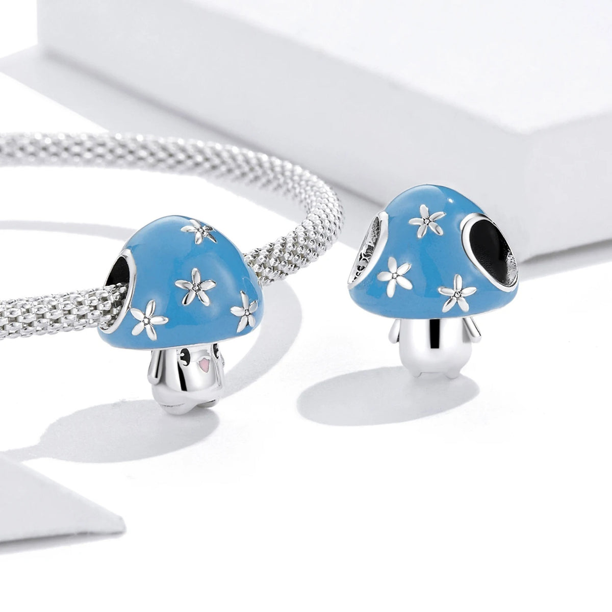 Charm Cogumelo Azul